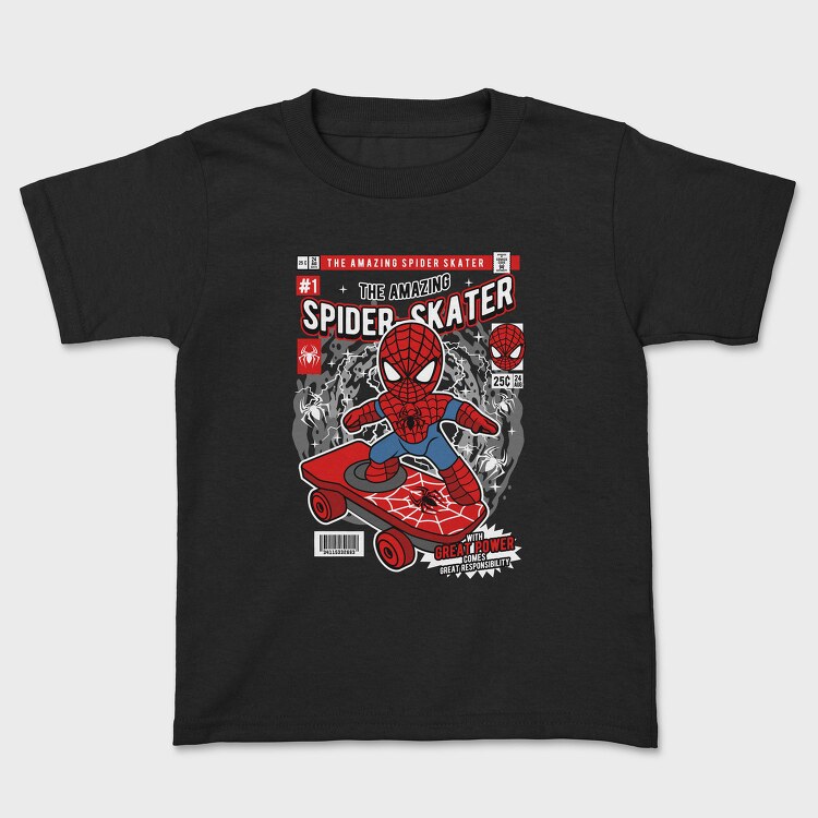 Spider Skater Marvel, Tricou Copii