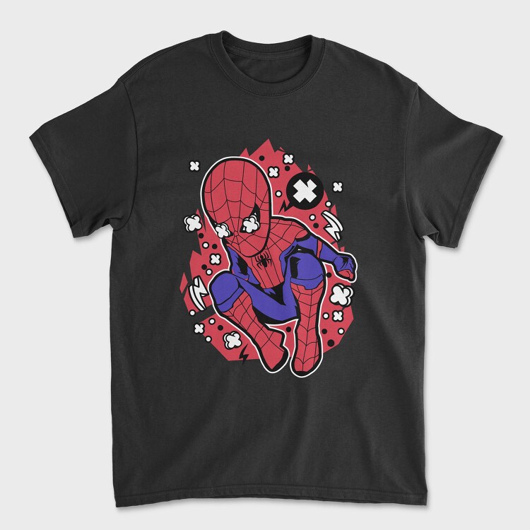 Spiderman Comic Burst 1, Tricou Barbati (Unisex)