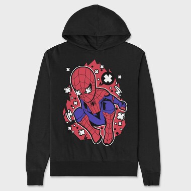 Spiderman Comic Burst 1, Hanorac Oversize Barbati (Unisex)