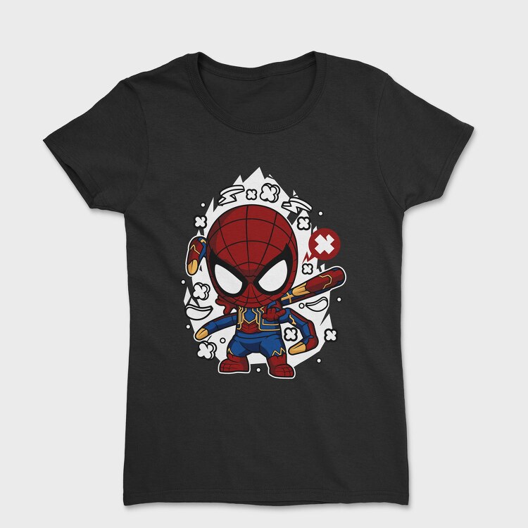 Spiderman Comic Burst, Tricou Femei