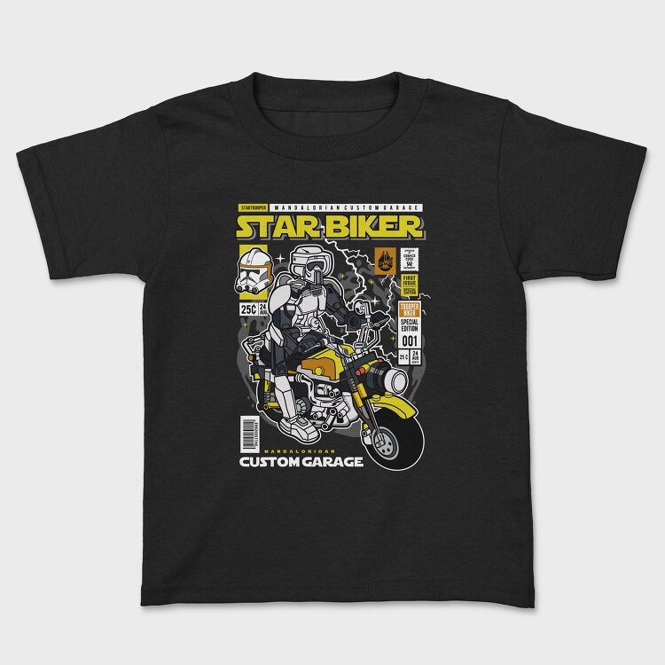 Star Trooper Biker, Tricou Copii