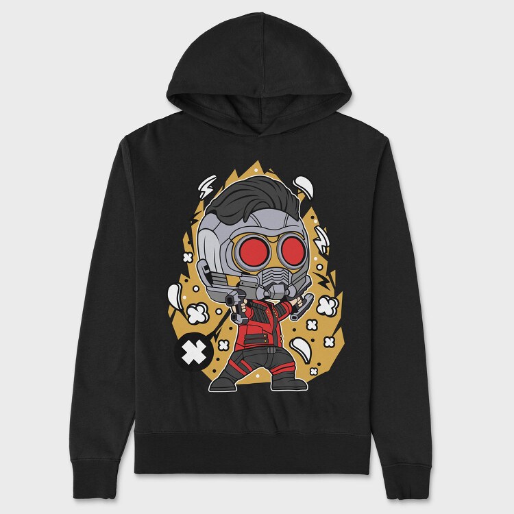 Starlord Pop Art, Hanorac Oversize Barbati (Unisex)