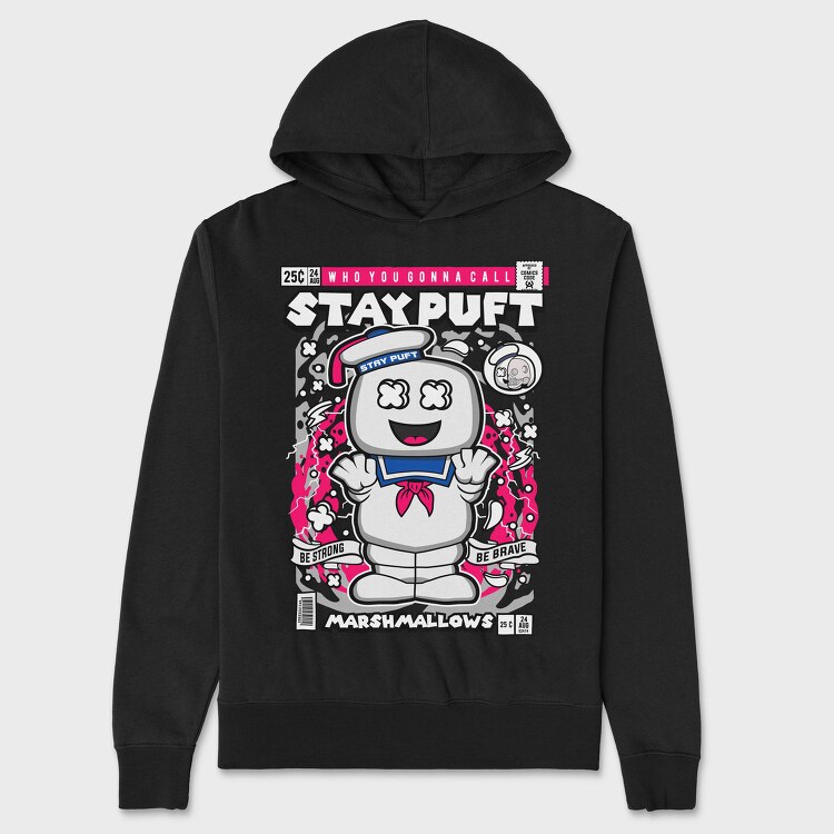 Staypuft Marshmallow Man, Hanorac Oversize Barbati (Unisex)