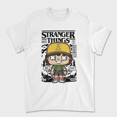 Stranger Things Comic Cap, Tricou Barbati (Unisex)