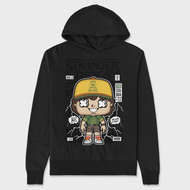 Stranger Things Comic Cap, Hanorac Oversize Barbati (Unisex)