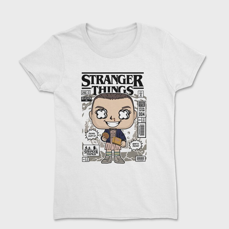 Stranger Things Pop Art, Tricou Femei