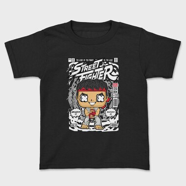 Street Fighter Pop Art, Tricou Copii