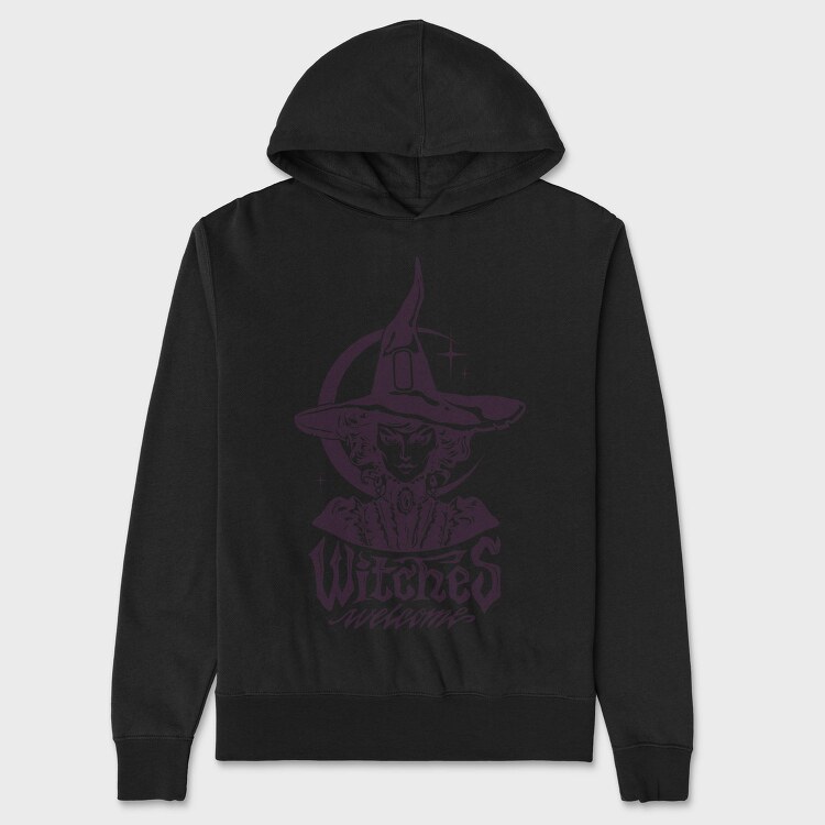 Witches Welcome, Hanorac Oversize Barbati (Unisex)