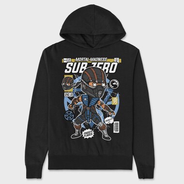 Subzero Frosty Flakes, Hanorac Oversize Barbati (Unisex)