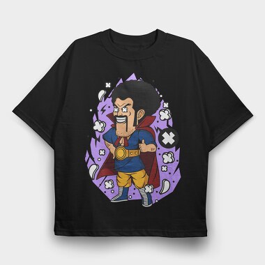 Superhero Afro Power, Tricou Oversize Barbati (Unisex)