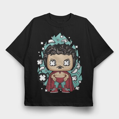 Superhero Pop Art, Tricou Oversize Barbati (Unisex)