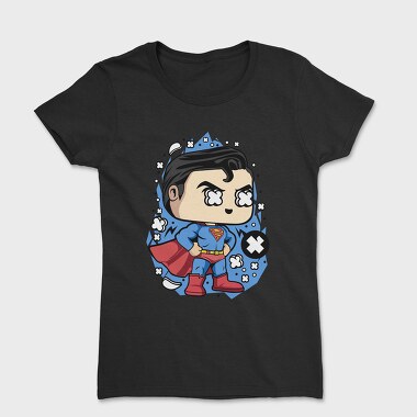 Superman Chibi Burst, Tricou Femei