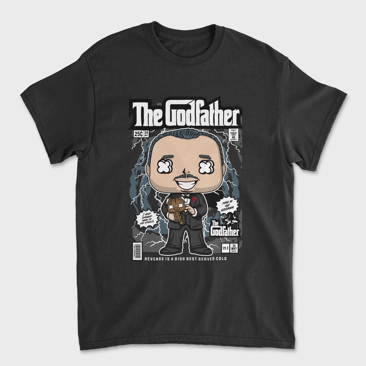 The Godfather Pop Art, Tricou Barbati (Unisex)