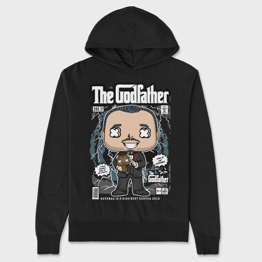 The Godfather Pop Art, Hanorac Oversize Barbati (Unisex)