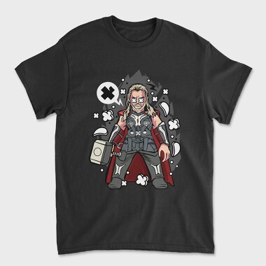 Thunder God Hammer, Tricou Barbati (Unisex)