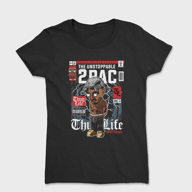 Tupac Legacy Streetwear, Tricou Femei