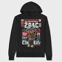 Tupac Legacy Streetwear, Hanorac Oversize Barbati (Unisex)