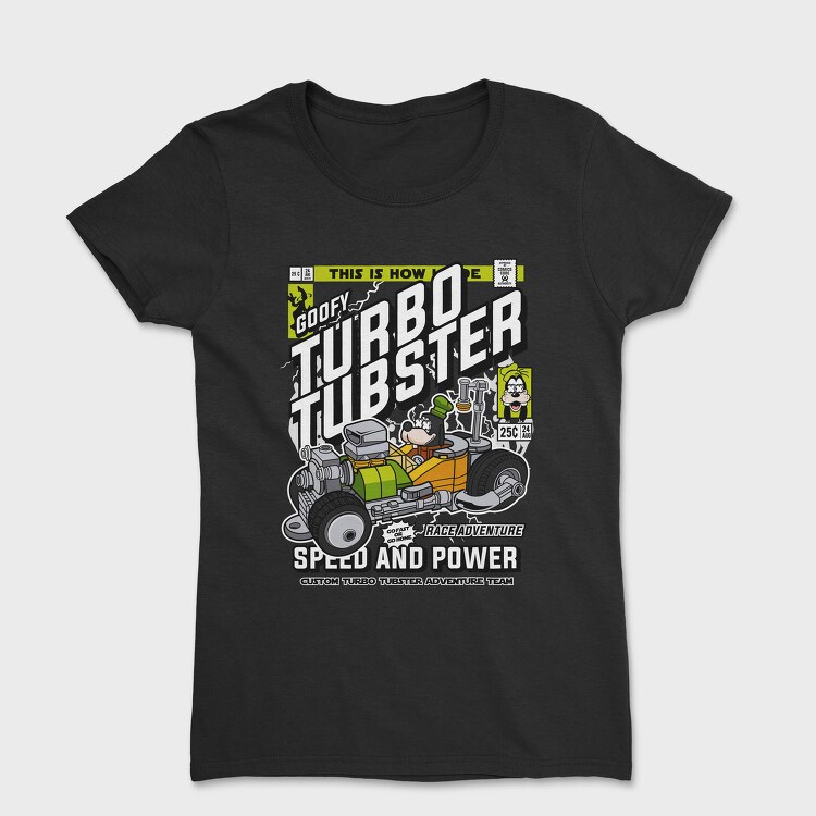 Turbo Tubster Speed, Tricou Femei