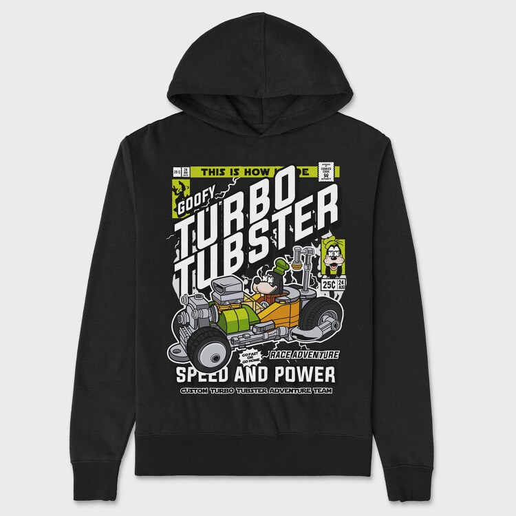 Turbo Tubster Speed, Hanorac Oversize Barbati (Unisex)