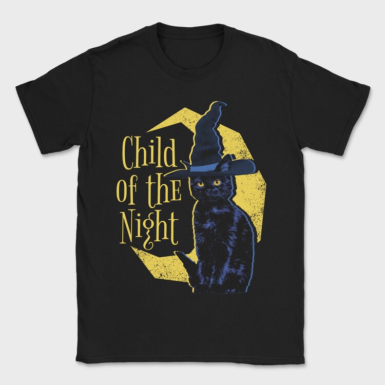 Witch Cat, Tricou Barbati (Unisex)