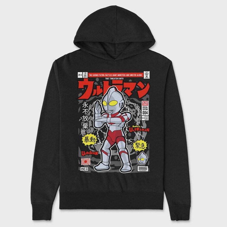 Ultraman Comic Drop, Hanorac Oversize Barbati (Unisex)