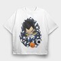 Vegeta X, Tricou Oversize Barbati (Unisex)