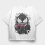Venomous Tongue Monster, Tricou Oversize Barbati (Unisex)