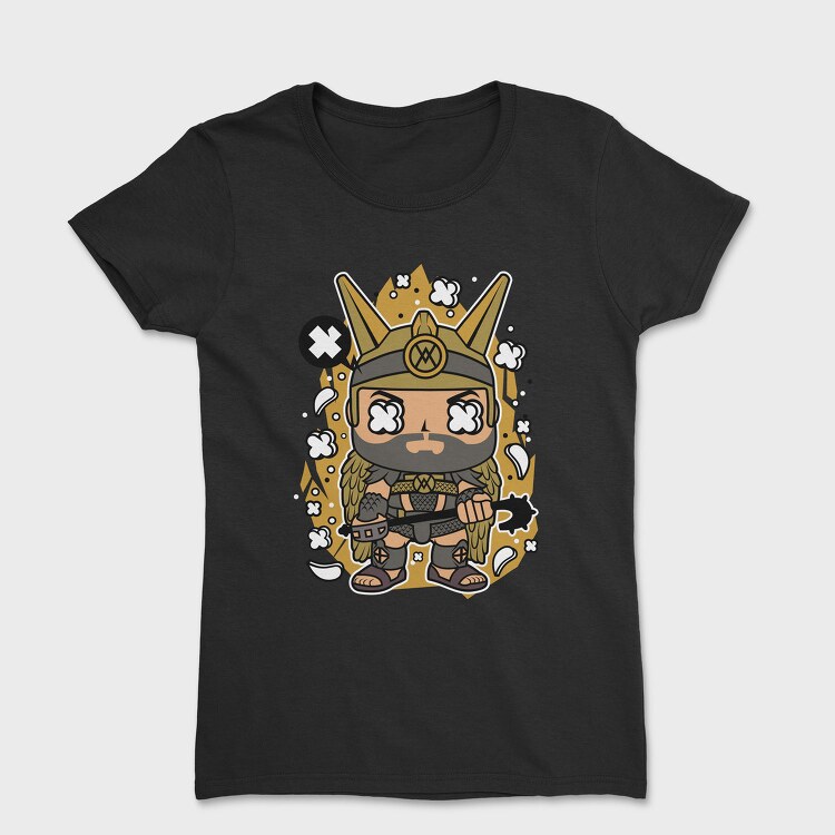 Viking Warrior Crown, Tricou Femei