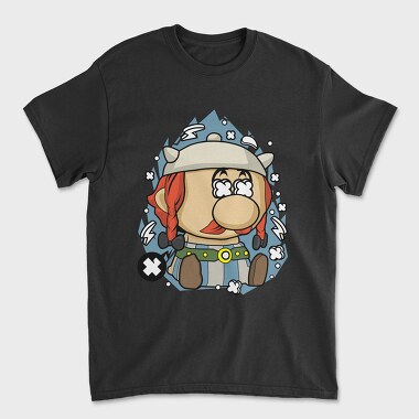 Viking Warrior Mascot, Tricou Barbati (Unisex)