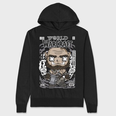 Warcraft Beast, Hanorac Oversize Barbati (Unisex)