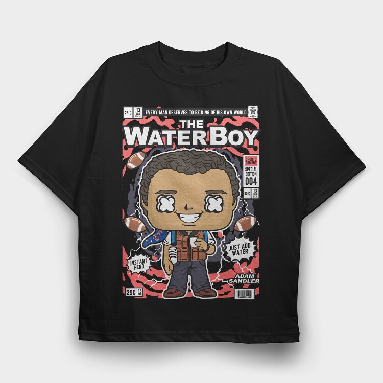 Waterboy Comic Vibes, Tricou Oversize Barbati (Unisex)