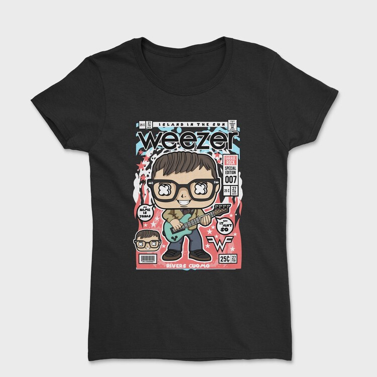 Weezer Rock Star, Tricou Femei