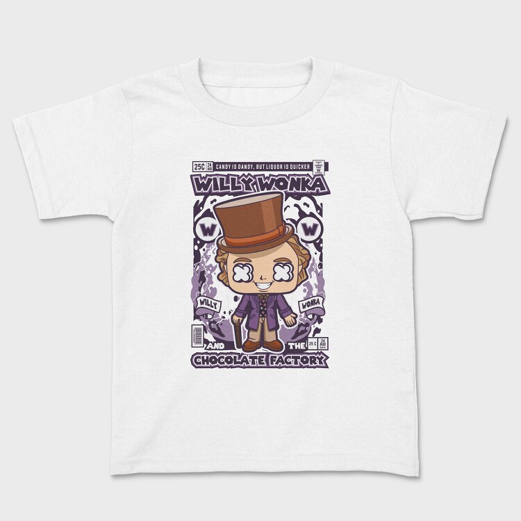 Willy Wonkas Candy Quest, Tricou Copii