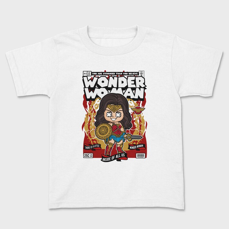 Wonder Woman Chibi, Tricou Copii