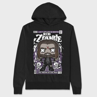 Zombie King Cult, Hanorac Oversize Barbati (Unisex)