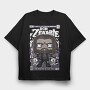 Zombie King Cult, Tricou Oversize Barbati (Unisex)