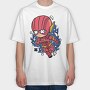 Flash Speedster, Tricou Oversize Barbati (Unisex)