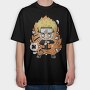 Naruto Chibi Burst, Tricou Oversize Barbati (Unisex)