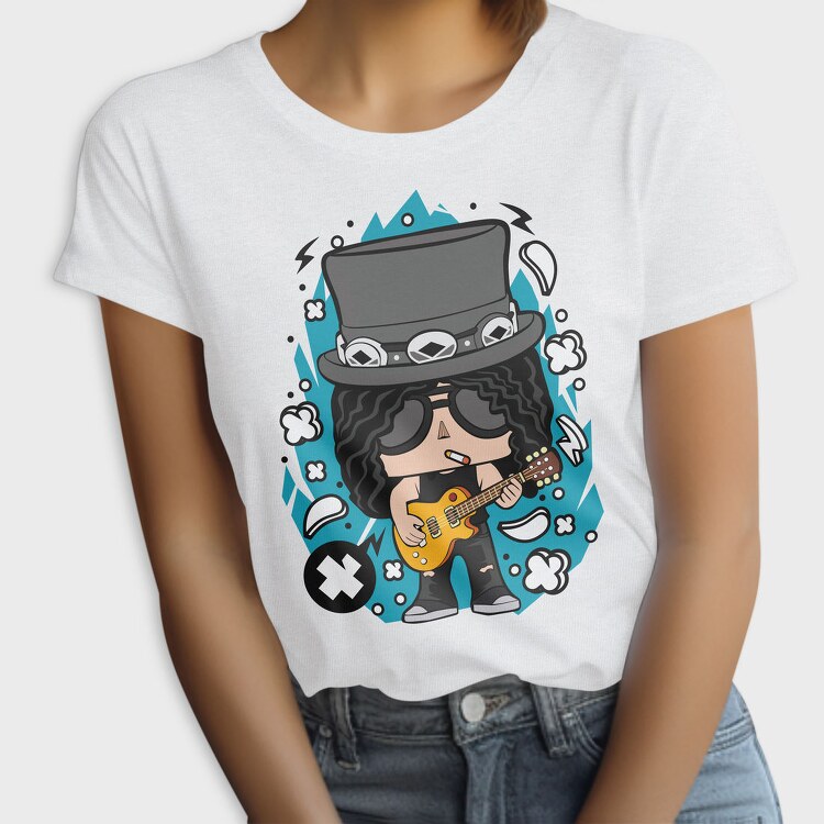 Rockstar Guitar Hero 1, Tricou Femei