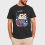 Superman Chibi Burst, Tricou Barbati (Unisex)