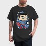 Superman Chibi Burst, Tricou Barbati (Unisex)