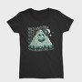 Wild and Free Mountain Cartoon, Tricou Femei