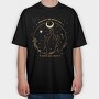 Wherever Life Plants You Bloom With Grace, Tricou Oversize Barbati (Unisex)