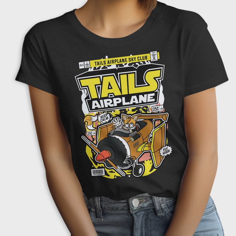 Tails Airplane Club, Tricou Femei
