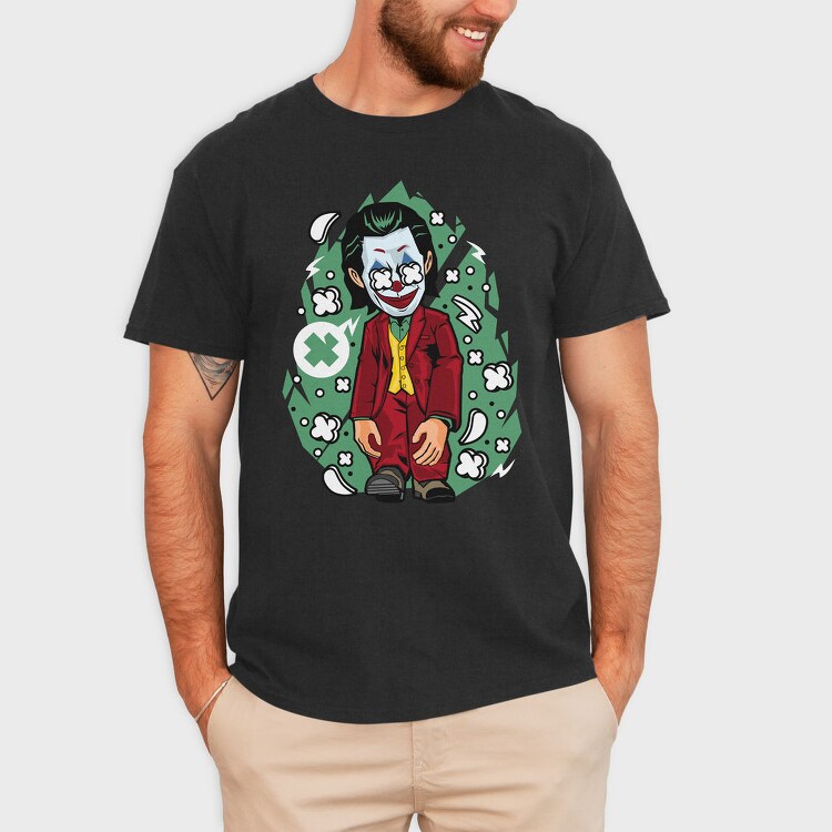 Jokers Wild Smile, Tricou Barbati (Unisex)