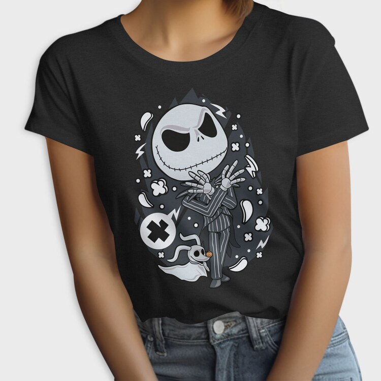 Nightmare Before Xmas, Tricou Femei