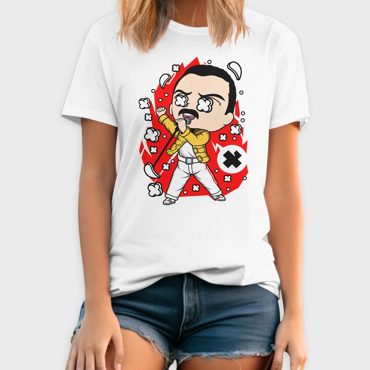 Freddies Rock Star, Tricou Barbati (Unisex)