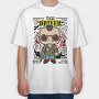 Taxi Driver Pop Art, Tricou Oversize Barbati (Unisex)