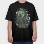 Cyberpunk Soldier, Tricou Oversize Barbati (Unisex)