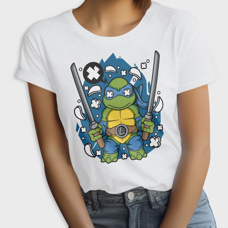 Ninjaturtle Warrior, Tricou Femei